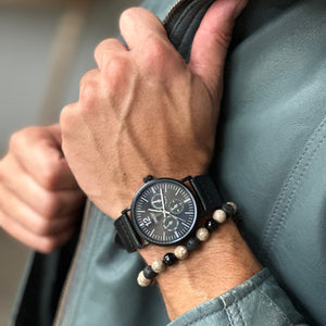 Universeel Smartwatch 22MM Bandje - Milanees - Roestvrij Staal - Zwart Universeel Smartwatch 22MM Bandje - Milanees - Roestvrij Staal - Zwart