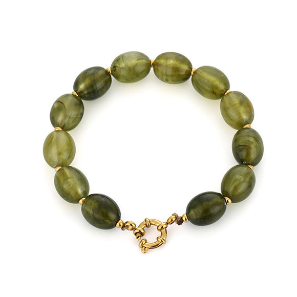 By Have a Pico - Armband kralen - Groen