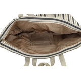 By Have a Pico - Beachbag - Streep - Naturel - Blauw