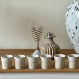 By Have a Pico - Espresso Mokjes Set - Offwhite