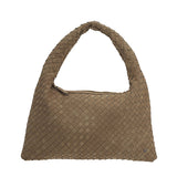 By Have a Pico- Handtas - Vlecht - Taupe