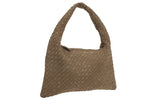 By Have a Pico- Handtas - Vlecht - Taupe