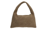 By Have a Pico- Handtas - Vlecht - Taupe