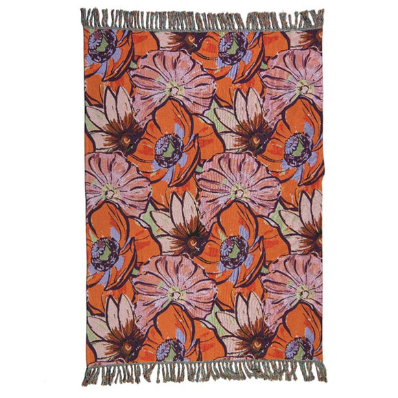 Imbarro - Plaid - Multicolour - Oranje