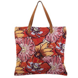 Imbarro - Shopper - Bloem - Multi Roze - Oranje