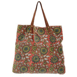 Imbarro - Shopper - Bloem - Velvet - Oudroze