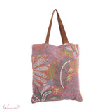 Imbarro - Shopper - Bloem - Velvet - Oudroze