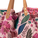 Imbarro - Shopper - Bloem - Velvet - Roze