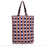Kado Design - Shopper - Ruit - Lila - Paars - Oudroze