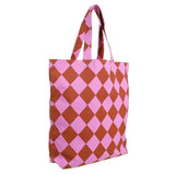 Kado Design - Shopper - Wieberruit - Roze - Bruin