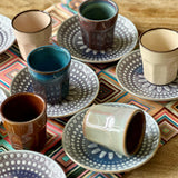 Lavandoux - Retro Espresso Set - Multicolour