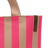 Lot83- Shopper streep - Zand - Roze