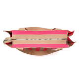 Lot83- Shopper streep - Zand - Roze