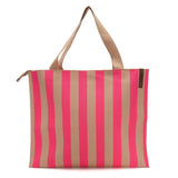 Lot83- Shopper streep - Zand - Roze