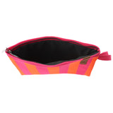 Lot83 - Handtas streep - Oranje-Roze