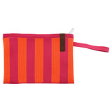 Lot83 - Handtas streep - Oranje-Roze