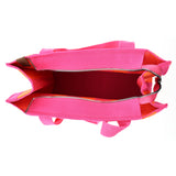 Lot83- Shopper streep - Oranje-Roze