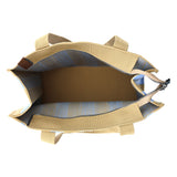 Lot83- Shopper streep - Zand - Blauw