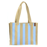 Lot83- Shopper streep - Zand - Blauw
