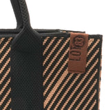 Lot83- Shopper streep - Bruin