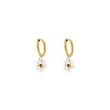 By Have a Pico - Oorbellen zoetwaterparel - Goud