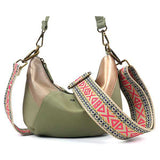 By Have a Pico- Schoudertas - Vakkendesign - Groen