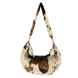 By Have a Pico - Schoudertas - Cow - Faux fur - Bruin - Naturel