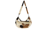 By Have a Pico - Schoudertas - Cow - Faux fur - Bruin - Naturel