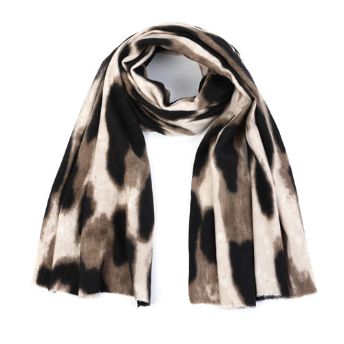 By Have a Pico - Sjaal animalprint - Bruin - Naturel