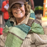 By Have a Pico - Sjaal met franjes - Groen