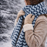 By Have a Pico - Sjaal - Streep - Blauw