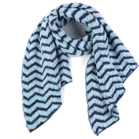 By Have a Pico - Sjaal - Streep - Blauw