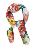 Wauw - Sjaal zijde-look - Multicolour