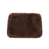 By Have a Pico - Make-up/toilettasje - faux fur - Bruin