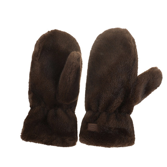 By Have a Pico - Wanten - Faux fur - Bruin