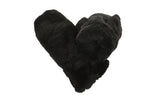 By Have a Pico - Wanten - Faux fur - Zwart
