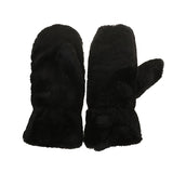 By Have a Pico - Wanten - Faux fur - Zwart