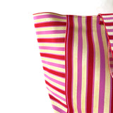 Wauw- Shopper streep - Roze - Rood - Geel