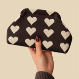 Wauw- Etui/Make-up tasje - Bruin - Naturel