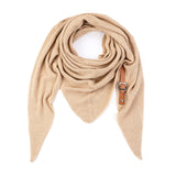 By Have a Pico -Driehoeksjaal knitted - Khaki