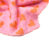 By Have a Pico - Driehoeksjaal hartjes - Roze