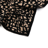 By Have a Pico - Driehoeksjaal leopard - Camel - Zwart