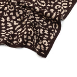 By Have a Pico - Driehoeksjaal leopard - Coffee - Khaki