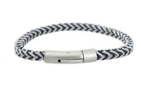 By Have a Pico - Armband gevlochten metaal - Blauw