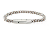 By Have a Pico - Armband gevlochten metaal - Khaki