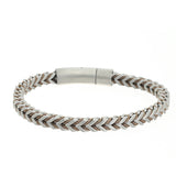 By Have a Pico - Armband gevlochten metaal - Khaki