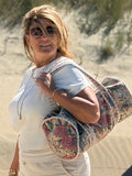 Wauw - Shopper/weekendtas - Bloem - Naturel