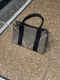 Lot83- Shopper streep - Bruin