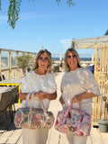 Wauw - Shopper/weekendtas - Bloem - Naturel