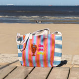 Wauw - Strandtas - Streep - Multicolour